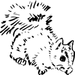 Squirrel 1 Clip Art