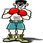 Boxer 09 Clip Art