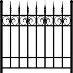 Fence - Iron Clip Art