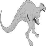 Velociraptor 2 Clip Art