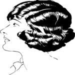 People, Profile - Female 3 Clip Art