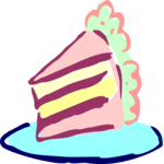 Cake Slice 06 Clip Art