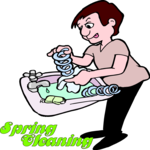 Spring Cleaning 2 Clip Art