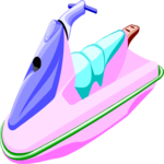 Jet Ski 6 Clip Art