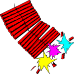 Firecrackers 4 Clip Art