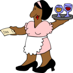 Waitress Clip Art