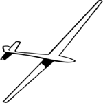 Glider 4 Clip Art