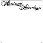 Apartment Advantages Frame Clip Art