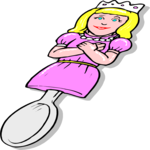 Baby Spoon 2 Clip Art