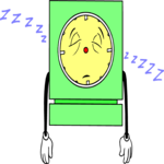 Clock - Sleeping