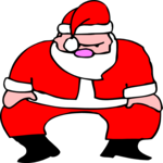 Santa 33 Clip Art