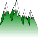 Mountains 152 Clip Art