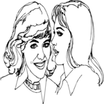 Gossiping Clip Art