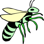 Flying Insect 15 Clip Art