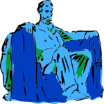 Lincoln Memorial 6 Clip Art