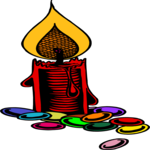 Candle 31 Clip Art