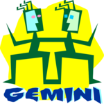 Gemini 07 Clip Art