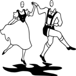 Dancers 07 Clip Art