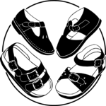 Girls' Shoes 3 Clip Art