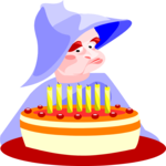 Birthday Baby 2 Clip Art