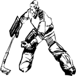 Ice Hockey 02 Clip Art