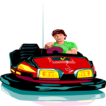 Bumper Car 1 Clip Art