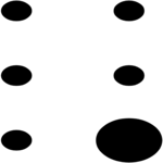 Braille CAP Clip Art