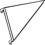 Pennant Frame Clip Art