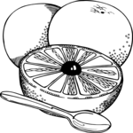 Grapefruit 3 Clip Art