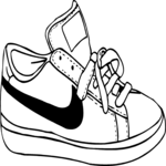 Sneaker 08 Clip Art