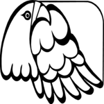 Bird Design 1 Clip Art