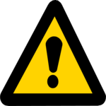 General Caution 3 Clip Art