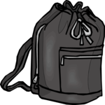 Backpack 13 Clip Art