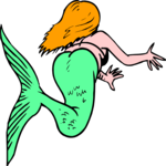 Mermaid 03 Clip Art