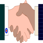 Handshake 6 Clip Art