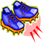 Football - Cleats Clip Art