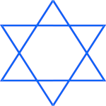 Star of David 34 Clip Art