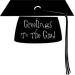 Greetings to the Grad Clip Art