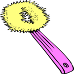 Toilet Scrubber 1 Clip Art