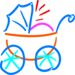 Baby Carriage 4 Clip Art