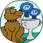 Dog - 1st Place Clip Art