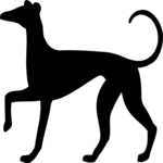Greyhound 2 Clip Art