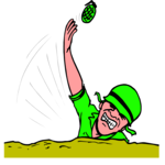 Soldier Tossing Grenade 1 Clip Art