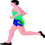 Runner 35 Clip Art