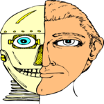 Android - Head 2 Clip Art
