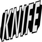 Knife - Title Clip Art