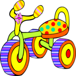 Tricycle 7 Clip Art
