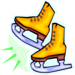 Ice Hockey - Skates Clip Art