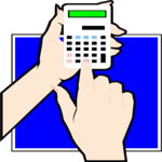 Calculator 04 Clip Art