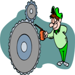 Machinery Operator Clip Art